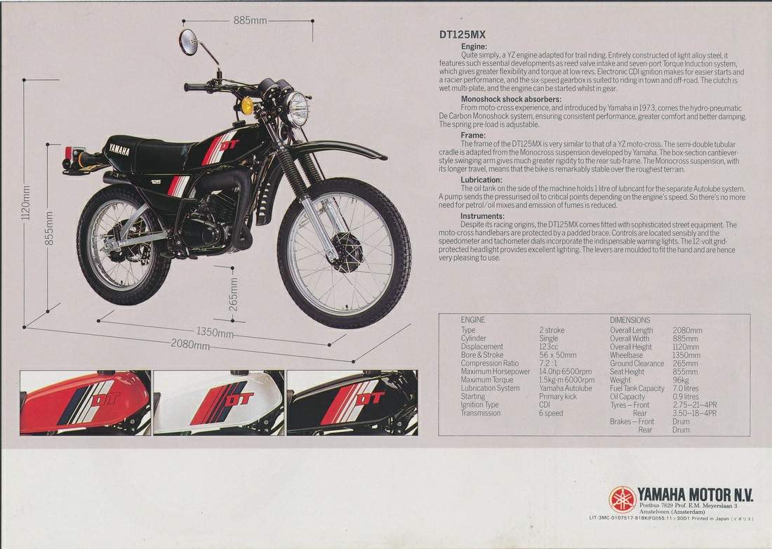 Yamaha Dt 125 Cdi Wiring Diagram - Wiring Diagram